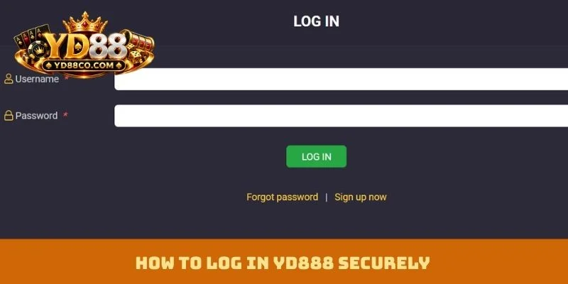 How to log in YD888 securely