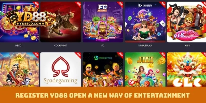 Register YD88 open a new way of entertainment