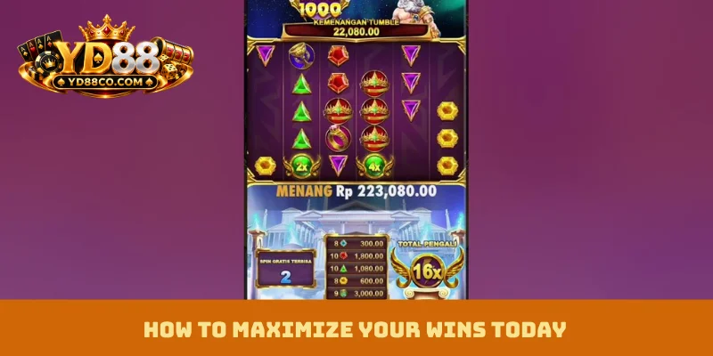 How to maximize your wins today